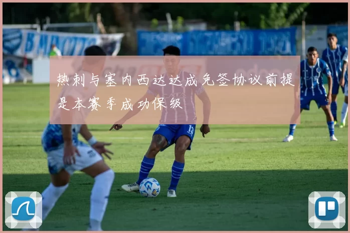 热刺与塞内西达达成免签协议前提是本赛季成功保级